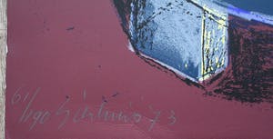 Jan Sierhuis - Hommage a Picasso, zeefdruk kopen? Bied vanaf 20!