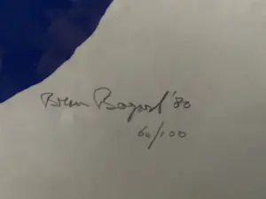 Buy Bram Bogart - Rode ruit in blauw? Bid from 800!