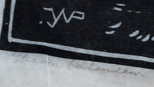 Joseph van de Wall Perne - Houtsnede: Haven van Volendam kopen? Bied vanaf 35!