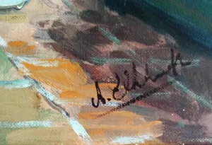 Niet of onleesbaar gesigneerd - Hollandse school, sfeerimpressie oude kamer kopen? Bied vanaf 1!