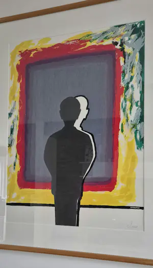 Roger Raveel - Bezinning bij de weerschijn in kleuren verzadigd kopen? Bied vanaf 1850!