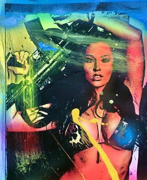 Peter Klashorst - Army Babe kopen? Bied vanaf 59!