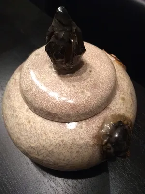 Sylvain Hublet - Gres pot met deksel. kopen? Bied vanaf 1!