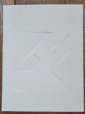 Harry van Kuyk - Tangram - Zero - preegdruk kaufen? Bieten Sie von 75!