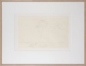 Willem den Ouden - Potlood, Z.T. Landschap - Ingelijst kopen? Bied vanaf 60!