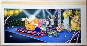 Michael Jupp - 21 Original Gouache animal cartoon illustrations kopen? Bied vanaf 1000!