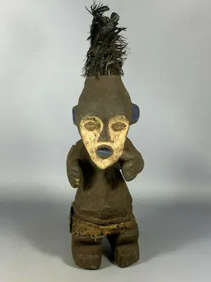 Mambila - 200731 - Old Tribal used African Mambila statue - Cameroon. kopen? Bied vanaf 65!