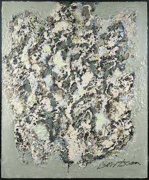 Bert Braam - Acryl op doek, Abstracte compositie kopen? Bied vanaf 100!