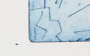 Nika Meerman - Ets en aquatint, Twee werelden van verschil (Groot) kopen? Bied vanaf 1!