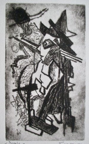 Cor de Wolff - Ets "Boogie" kopen? Bied vanaf 20!