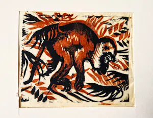 Ger Tamboer - drie in 1954 gemaakte kleuren houtsnedes / diverse voorstellingen - gesigneerd kopen? Bied vanaf 38!