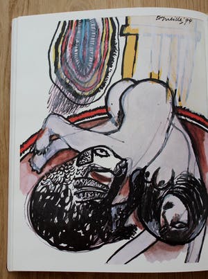 Corneille - Gesigneerde zeefdruk (1975) + boek: Journal de la Tour Diario de la Torre '73 kopen? Bied vanaf 275!