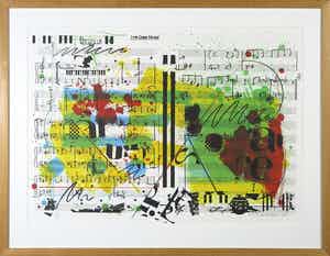 Sam Middleton - Zeefdruk, Bolivia - Ingelijst verkocht voor € 40!