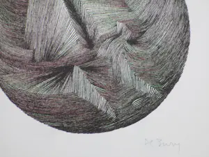 Pol Bury - Abstractie in lijnenspel - Litho kopen? Bied vanaf 75!