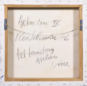 Henk Klinkhamer - Acryl op doek, Arbeiders IV kopen? Bied vanaf 150!