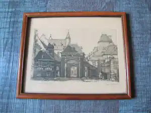 Buy Willem Minderman - Grenadierspoort in Den Haag? Bid from 30!
