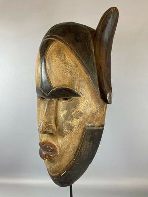 Igbo - 220264 African mask from the Igbo - Nigeria. kopen? Bied vanaf 50!