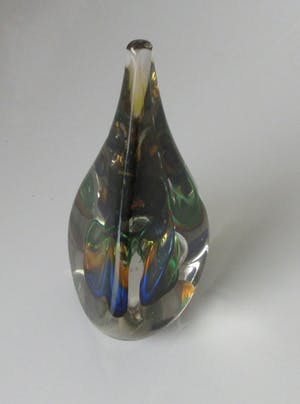 Adam Jablonski - Meerkleurige glazen druppel kopen? Bied vanaf 42!