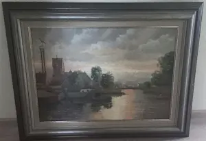 Willem Kroon - Landschap met water kaufen? Bieten Sie von 100!