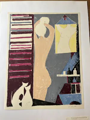 Buy Mariano Villalta - Le miroir? Bid from 100!