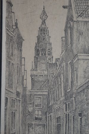 Marius Johannes Janssen - Leiden - Ets kopen? Bied vanaf 10!