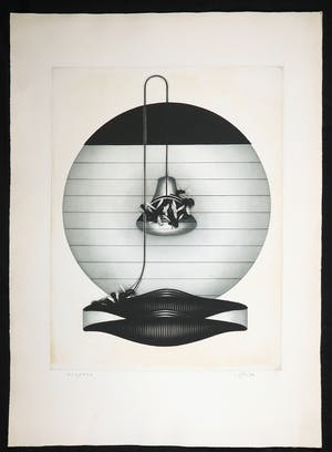 Gerd van Dulmen - Ets en aquatint, Zonder titel kopen? Bied vanaf 1!