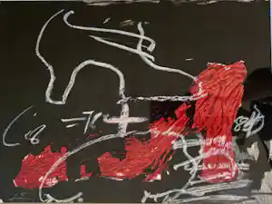 Antoni Tapies - Deux Chaussures vendu pour 170€ !