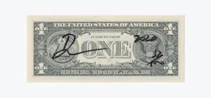 Death NYC - Monroe + biljet van $1 – gesigneerd en ingelijst kopen? Bied vanaf 210!