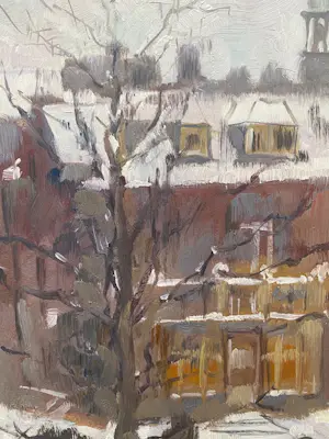 Niet of onleesbaar gesigneerd - villa in winter kopen? Bied vanaf 1!