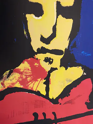 Herman Brood - Gitarist - EA - GROOT kopen? Bied vanaf 350!
