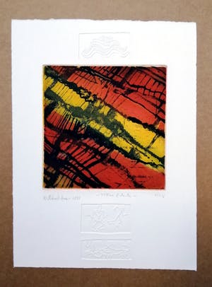 Willibrord Haas - Mittlere Erdmitte - Handgesigneerde ets kopen? Bied vanaf 55!