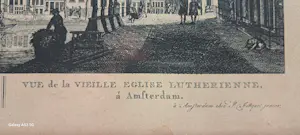 Pieter Fouquet - Gezicht van de Luthersche Oude Kerk, tot Amsterdam kaufen? Bieten Sie von 45!