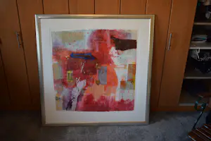 Bram Reijnders - Gemengde techniek - Abstract - Ingelijst (Zeer groot) kopen? Bied vanaf 165!