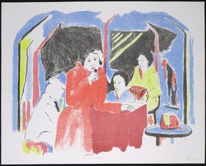 Sipke Huismans - Jan Montyn, Harr Scheffer e.a., Gelderse Grafiekmap 1987 (7x grafiek) kopen? Bied vanaf 1!