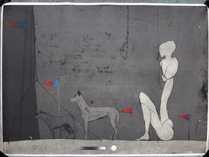 Werner Moonen - ets, met zeer kleine oplage 2/8 kopen? Bied vanaf 135!