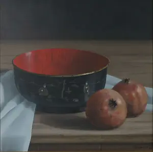 Frans Brommer - Olieverf op paneel, Stilleven - Ingelijst kopen? Bied vanaf 150!