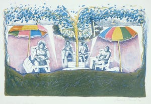 Bertha Haak - Litho, Terrasse kopen? Bied vanaf 1!