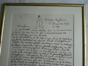 Anton Heyboer - Inkttekening , Het oerleven – Ingelijst, 82 x 66 cm - 1984 kopen? Bied vanaf 250!