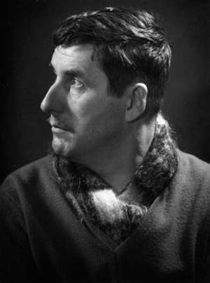 Pieter Defesche - Vrouw op bankje in onbestemd landschap, gemengde techniek kopen? Bied vanaf 275!