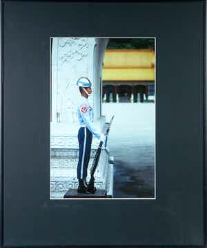 Paul Huf - Foto, Taiwan, Taipei - Ingelijst verkocht voor € 1!