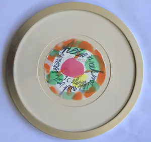 Jurjen de Haan - aquarel - 1e zin gedicht J.C. Bloem - rond in ronde lijst kopen? Bied vanaf 80!
