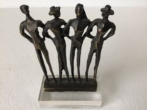 Corry Ammerlaan - 5 beeldjes met plexiglas sokkel. kopen? Bied vanaf 65!