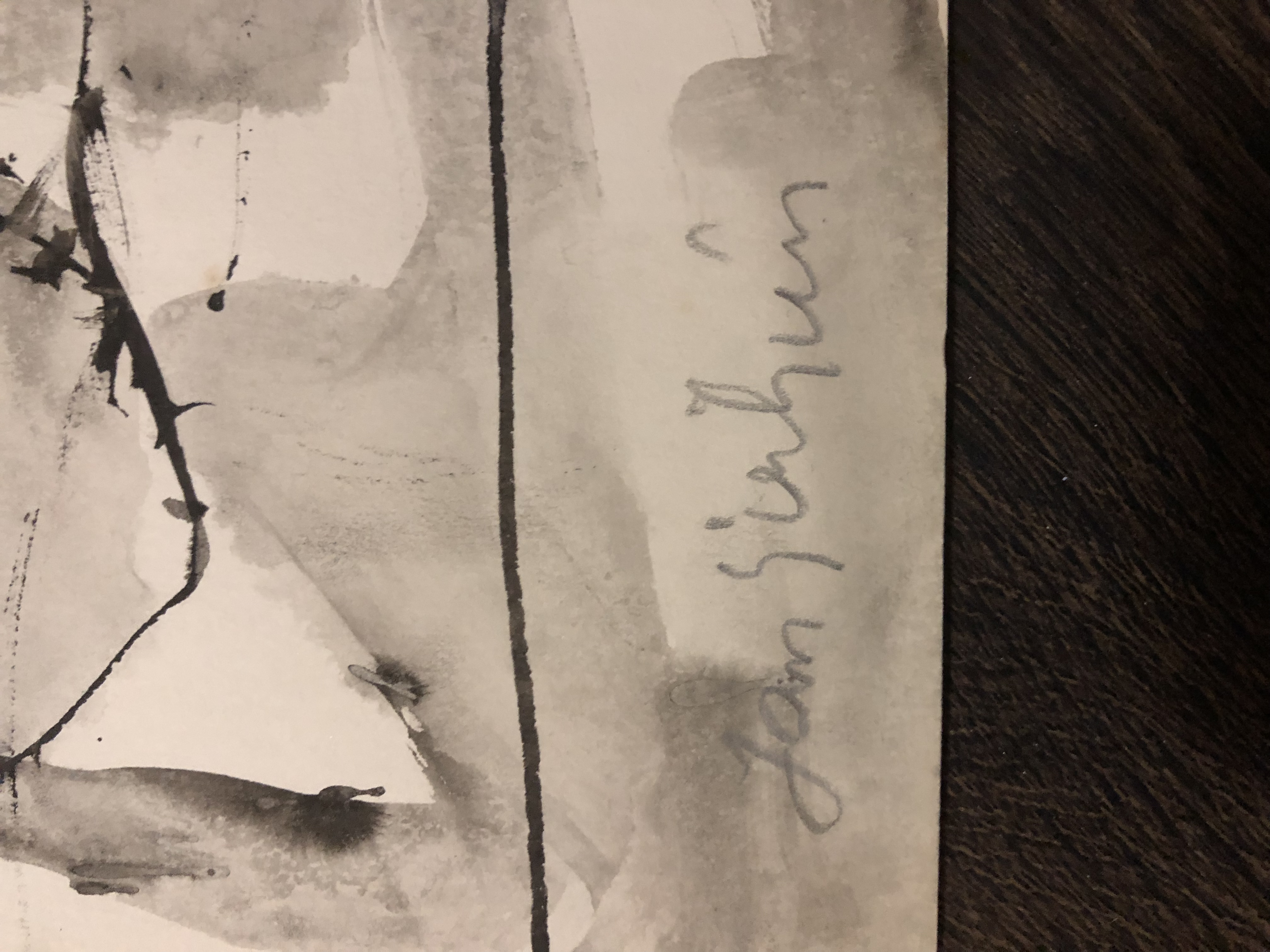 Jan Sierhuis - Abstracte tekening kopen? Bied vanaf 1!