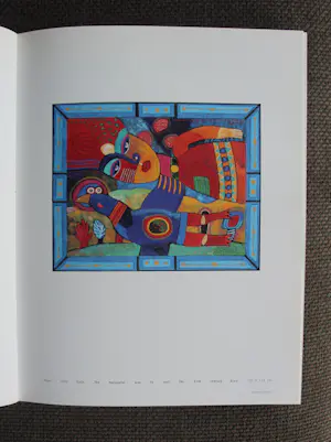 Clemens Briels - Zeefdruk op hout + gesigneerd boek - 2005 kopen? Bied vanaf 125!