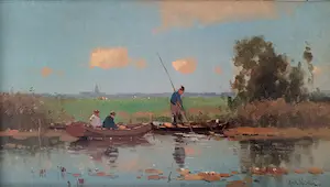 Jan Simon Knikker (jr.) - Vissers in de polder kaufen? Bieten Sie von 210!