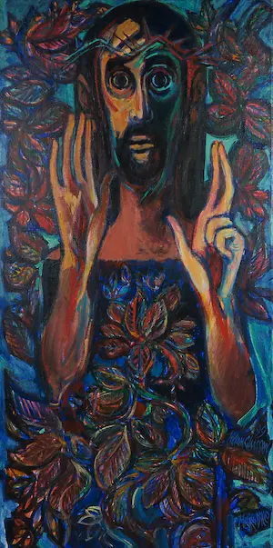 Willem Claassen - Acryl op doek, Gedachtenverandering - Ingelijst (Groot formaat!) kopen? Bied vanaf 1!