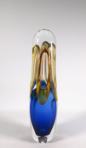 Adam Jablonski - Glas, Tweekleurig sculptuur kopen? Bied vanaf 80!