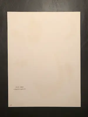Joan Miro - Lithographie Originale XI kopen? Bied vanaf 110!