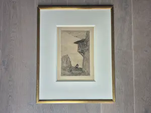 Marius Bauer - ets - Harem muren, gemonogrameerd r.o. kopen? Bied vanaf 119!