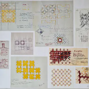 AcheterHerman Hertzberger - 1965 - kleurenlithografie "ontwerp Centraal Beheer gebouw" bep. oplage? Enchérissez de 58!